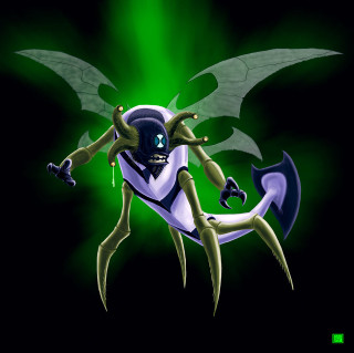 Cartoon eldritch character green background - eldritch free wallpaper