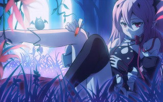 Alice prin black white outfit - outfit holding free wallpaper