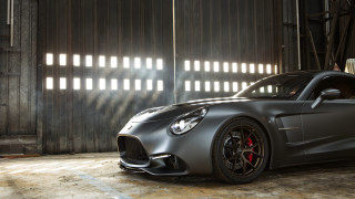 Silver sports car garage light 3 - adam szentpétery free wallpaper for desktop