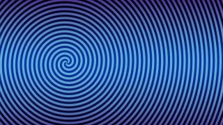 Blue purple spiral opart screenshot - op art free wallpaper for desktop