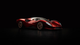 Red sports car side profile - abidin dino free wallpaper