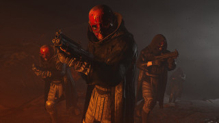 Costumed group weapon fog red - a red hood free wallpaper