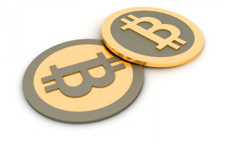 Bitcoin pile digital rendering jackolantern - 4k free wallpaper