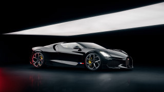 Black sports car red wheels 2 - 4k uhd image free wallpaper