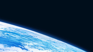 Earth horizon space beach boat - a view of the earth free wallpaper