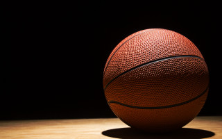 Basketball wood floor shadow dark - a basketball free wallpaper
