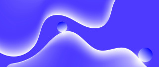 Purple swirl blue bubbles black - david rudnick free wallpaper for desktop