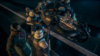 Dark military group motorcycle sci - enki bilal free wallpaper for desktop