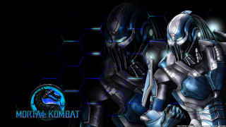 Futuristic robot blue light black - a futuristic robot free wallpaper for desktop