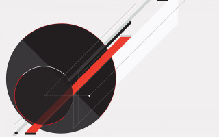 Black white poster red stripe - el lissitzky free wallpaper