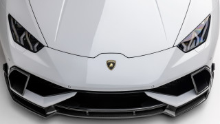 White sports car black hood - end free wallpaper