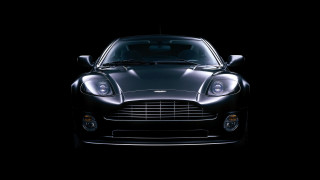 Black car dark headlights hood - its headlight free wallpaper