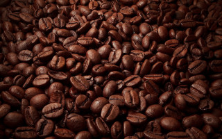 Coffee beans hyperrealism dark background - andreas gursky free wallpaper for desktop