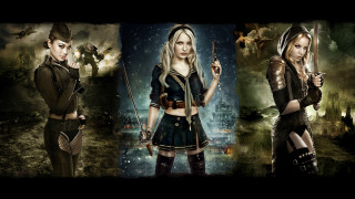 Woman costume sword images collection - poster art free wallpaper for desktop