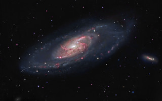 Colorful spiral space starfield galaxy - spiral free wallpaper