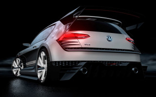 White car red taillight trunk - tail free wallpaper