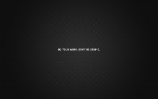 Black wall white text do 2 - cerith wyn evans free wallpaper