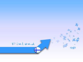 Blue arrow left finland stars - free bird wallpaper for desktop