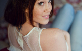 Aramenta freckles tattoo bluechair cosplay - pointillism free wallpaper for desktop