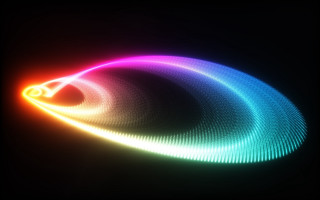 Colorful abstract black white holography - abstract free wallpaper for desktop