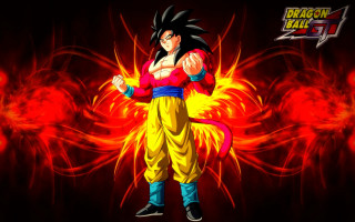 Dragon ball character red yellow - akira toriyama free wallpaper