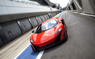 Red sports car tunnel race - andrew law free wallpaper