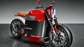 Motorcycle red black studio panfuturism - a studio setting free wallpaper