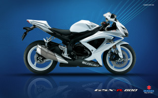 White black motorcycle blue background - motorcycle free wallpaper