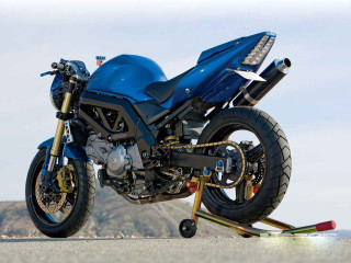 Blue motorcycle trailer road mountain - a trailer free wallpaper