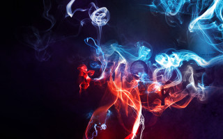 Smoke abstract fire electricity ghost - alberto seveso free wallpaper