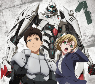 Man woman robot suit rayonism - a man and a woman free wallpaper