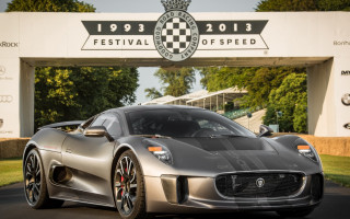 Silver sports car festival speed - xf iq4 free wallpaper
