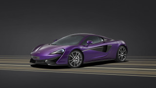 Purple sports car dark light - a purple sports car free wallpaper