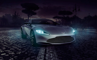 Silver sports car night full - ahmed yacoubi free wallpaper for desktop