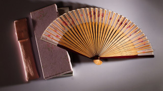 Fan book still life art - fan kuan free wallpaper