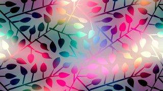 Colorful leaves blurry background mystical - a bunch of leaves free wallpaper