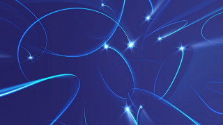 Blue stars constellation galaxy sky - plain background free wallpaper for desktop