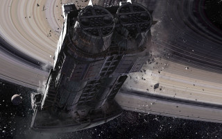 Space station spiral background star 2 - a space station free wallpaper for desktop