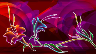 Colorful flower red purple red - a colorful flower free wallpaper for desktop