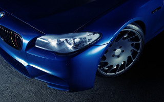 Blue car chrome rim black - rim free wallpaper