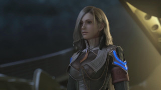 Futuristic woman building light sword - a futuristic outfit free wallpaper