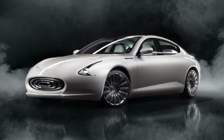 Silver car foggy smoke digital - a foggy area free wallpaper