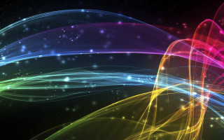 Colorful abstract background stars sky - text free wallpaper