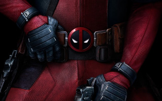 Deadpool red bodysuit gloves mask - imax 70 mm footage free wallpaper for desktop