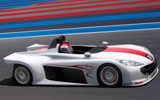 White sports car race track 8 - a white sports car free wallpaper for desktop