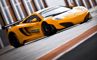 Yellow sports car race track 4 - eddie mendoza free wallpaper