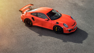 Bright orange sports car hood - orange sports car free wallpaper