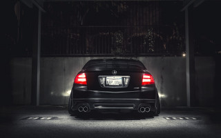 Black car parking lot night 2 - dark night free wallpaper