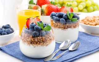 Fruit bowls orange juice still - berry free wallpaper