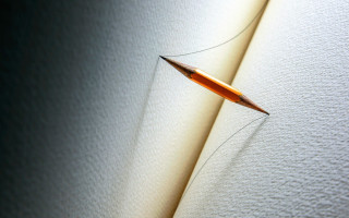 Pencil shadow white paper macro - a pencil free wallpaper